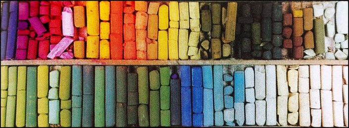 pastel stick colors